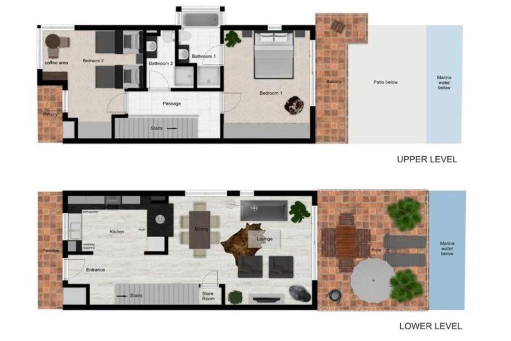 Waterfront - 1 South Quay Lovely Two Bed On Water นิสนา ภายนอก รูปภาพ